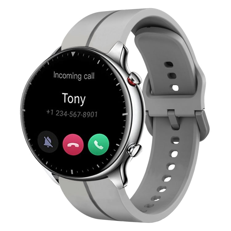 22mm  Loop Silicone Watch Band