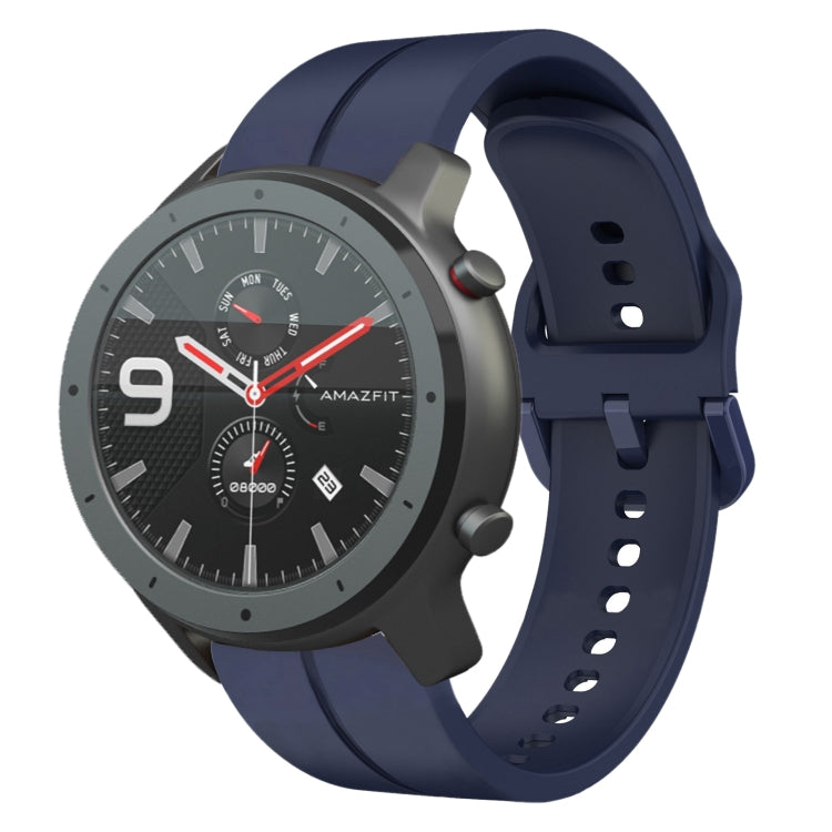 22mm  Loop Silicone Watch Band