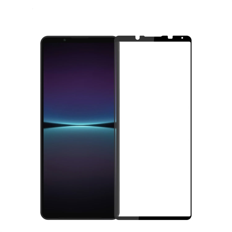 PINWUYO 9H 2.5D Full Screen Tempered Glass Film, For Sony Xperia 1 V, For Sony Xperia 10 V, For Motorola Moto G53/G23, For vivo iQOO Z7i, For ZTE Nubia Z50 Ultra