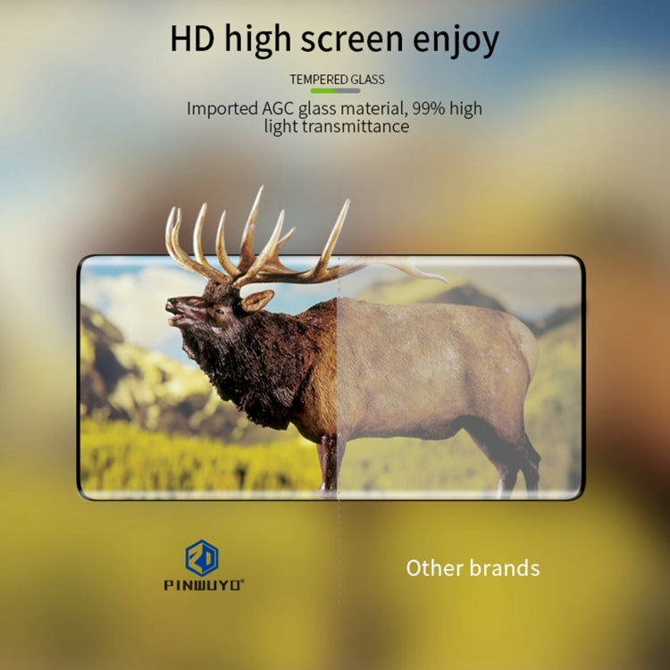 PINWUYO 9H 3D Hot Bending Tempered Glass Film, For Honor Magic5, For Honor Magic5 Pro, For Honor Magic5 Ultimate, For vivo S16 / S16pro