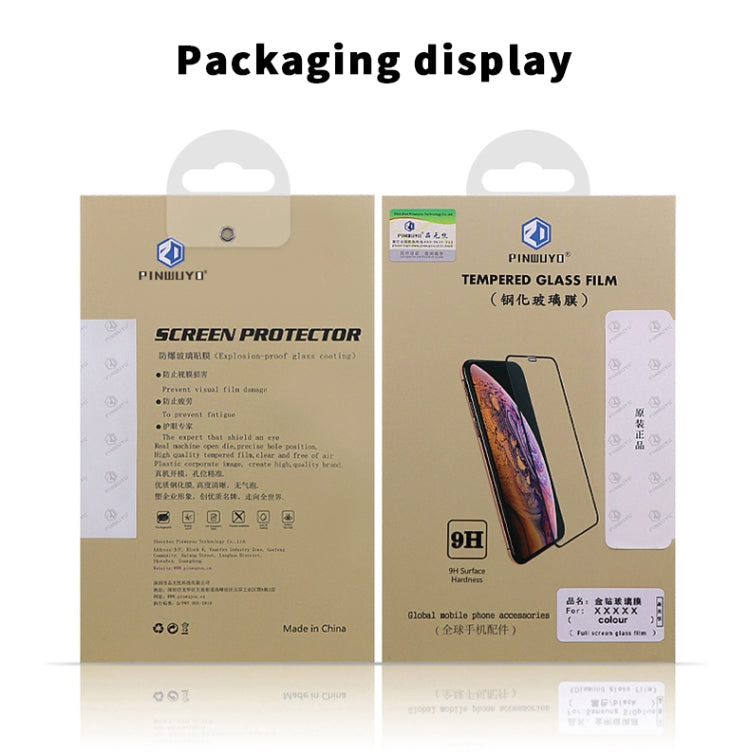 PINWUYO 9H 2.5D Full Glue Tempered Glass Film, For OPPO F11/A9, for OPPO Reno 10X, For  OPPO Reno