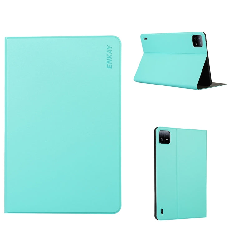 For Xiaomi Pad 6 / Pad 6 Pro ENKAY Leather Stand Smart Tablet Case