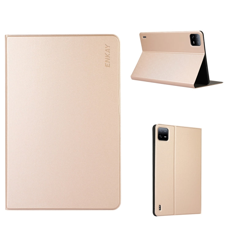 For Xiaomi Pad 6 / Pad 6 Pro ENKAY Leather Stand Smart Tablet Case