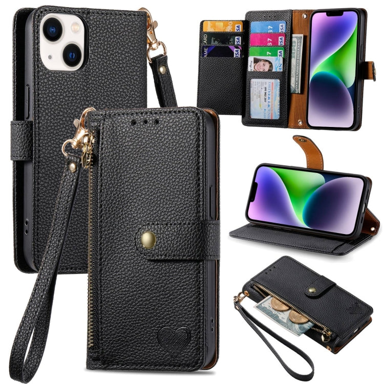 Love Zipper Lanyard Leather Phone Case, For iPhone 16e, For iPhone 16 Pro Max, For iPhone 16 Pro, For iPhone 16 Plus, For iPhone 16, For iPhone 15 Pro Max, For iPhone 15 Pro, For iPhone 15 Plus, For iPhone 15, For iPhone 14 Plus, For iPhone 14���������...
