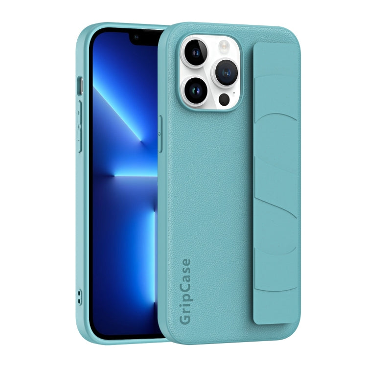 Skin Elastic Wrist Grip Back Cover Phone Case, For iPhone 15 Pro Max, For iPhone 14, For iPhone 14 Pro, For iPhone 15 Pro, For iPhone 15 Plus, For iPhone 14 Plus, For iPhone 14 Pro Max, For iPhone 15, For iPhone 13 Pro Max, For iPhone 13 Pro�����������...