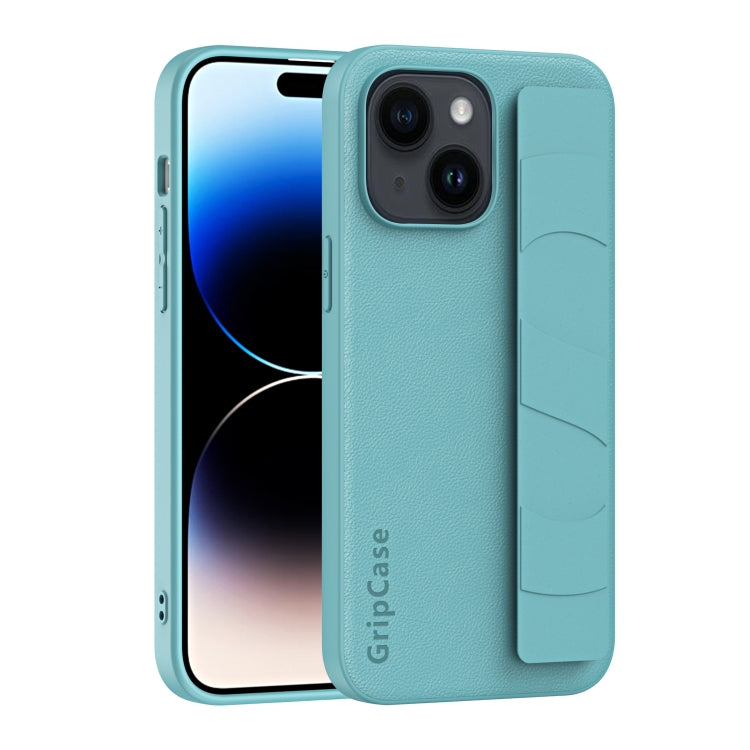 Skin Elastic Wrist Grip Back Cover Phone Case, For iPhone 15 Pro Max, For iPhone 14, For iPhone 14 Pro, For iPhone 15 Pro, For iPhone 15 Plus, For iPhone 14 Plus, For iPhone 14 Pro Max, For iPhone 15, For iPhone 13 Pro Max, For iPhone 13 Pro�����������...