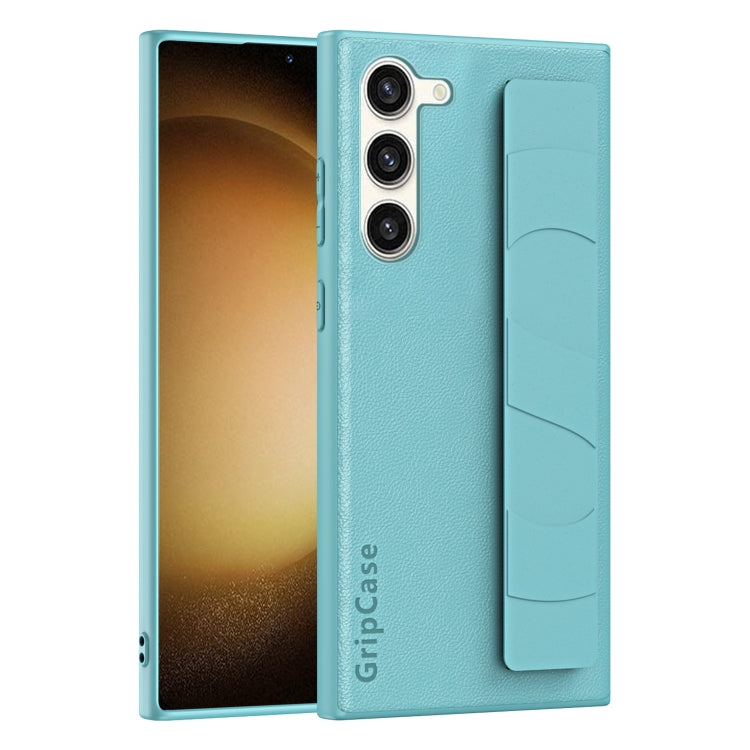 Skin Elastic Wrist Grip Back Cover Phone Case