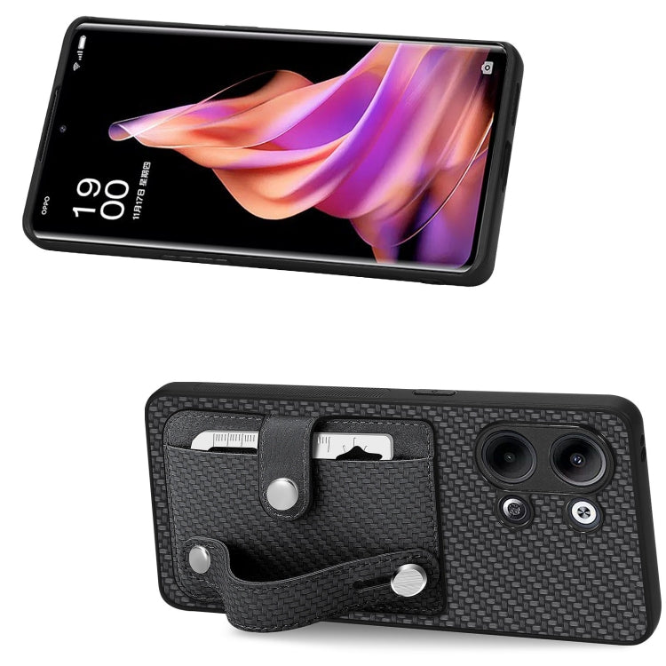 Wristband Kickstand Card Wallet Back Cover Phone Case with Tool Knife, For OPPO Reno9, For OPPO Reno9 Pro+, For OPPO A17, For OPPO A57 4G, For OPPO Find X6 Pro, For OPPO Find X6