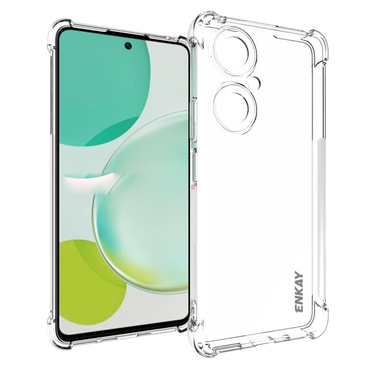 ENKAY Hat-Prince Transparent TPU Shockproof Phone Case, For Huawei Enjoy 70X, For Huawei Mate 70 Pro, For Huawei Mate 70, For Huawei nova 13 Pro, For Huawei nova Flip, For Huawei nova 12i, For Huawei Pura 70, For Huawei Mate 60, For Huawei Mate 60 Pro�...