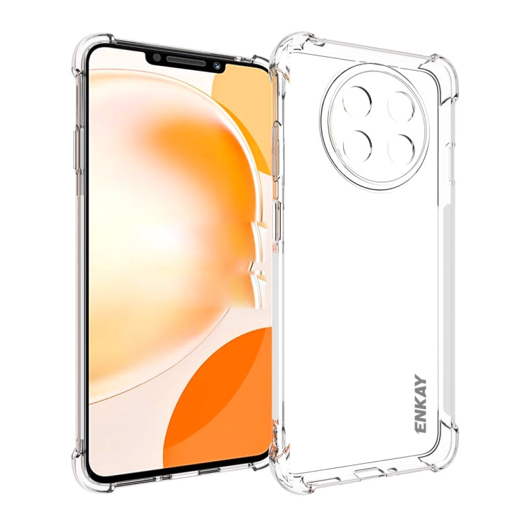 ENKAY Hat-Prince Transparent TPU Shockproof Phone Case, For Huawei Enjoy 70X, For Huawei Mate 70 Pro, For Huawei Mate 70, For Huawei nova 13 Pro, For Huawei nova Flip, For Huawei nova 12i, For Huawei Pura 70, For Huawei Mate 60, For Huawei Mate 60 Pro�...