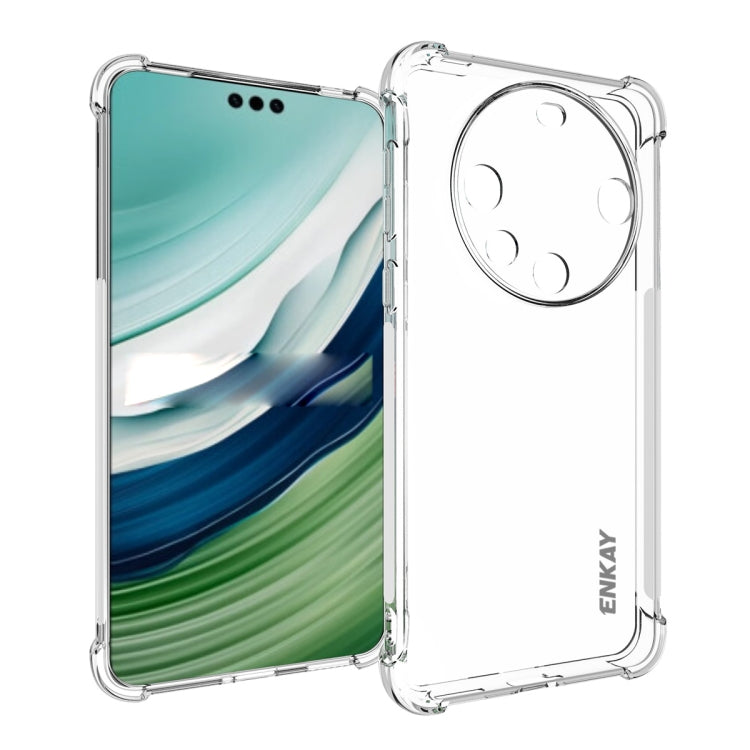 ENKAY Hat-Prince Transparent TPU Shockproof Phone Case, For Huawei Enjoy 70X, For Huawei Mate 70 Pro, For Huawei Mate 70, For Huawei nova 13 Pro, For Huawei nova Flip, For Huawei nova 12i, For Huawei Pura 70, For Huawei Mate 60, For Huawei Mate 60 Pro�...