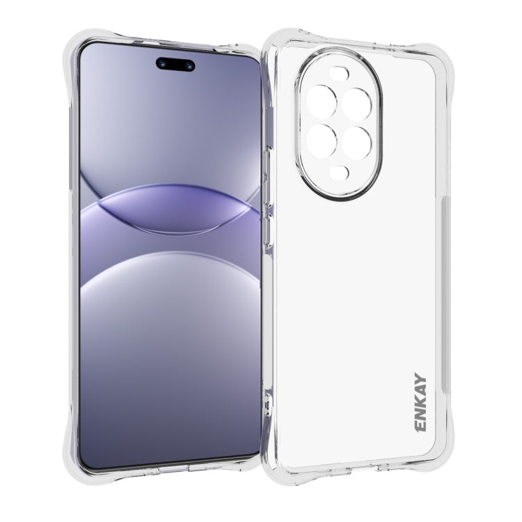 ENKAY Hat-Prince Transparent TPU Shockproof Phone Case, For Huawei Enjoy 70X, For Huawei Mate 70 Pro, For Huawei Mate 70, For Huawei nova 13 Pro, For Huawei nova Flip, For Huawei nova 12i, For Huawei Pura 70, For Huawei Mate 60, For Huawei Mate 60 Pro�...