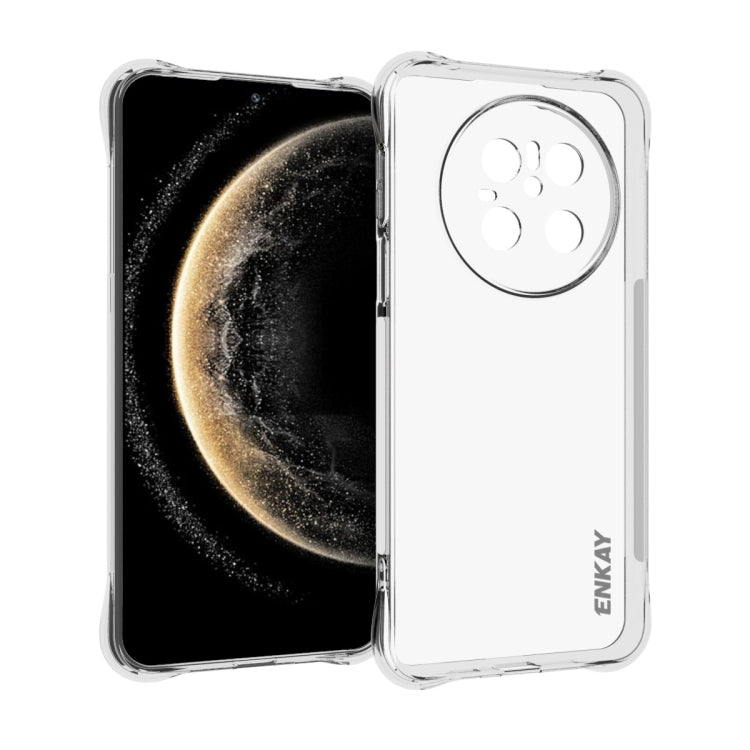 ENKAY Hat-Prince Transparent TPU Shockproof Phone Case, For Huawei Enjoy 70X, For Huawei Mate 70 Pro, For Huawei Mate 70, For Huawei nova 13 Pro, For Huawei nova Flip, For Huawei nova 12i, For Huawei Pura 70, For Huawei Mate 60, For Huawei Mate 60 Pro�...