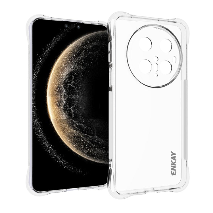 ENKAY Hat-Prince Transparent TPU Shockproof Phone Case, For Huawei Enjoy 70X, For Huawei Mate 70 Pro, For Huawei Mate 70, For Huawei nova 13 Pro, For Huawei nova Flip, For Huawei nova 12i, For Huawei Pura 70, For Huawei Mate 60, For Huawei Mate 60 Pro�...