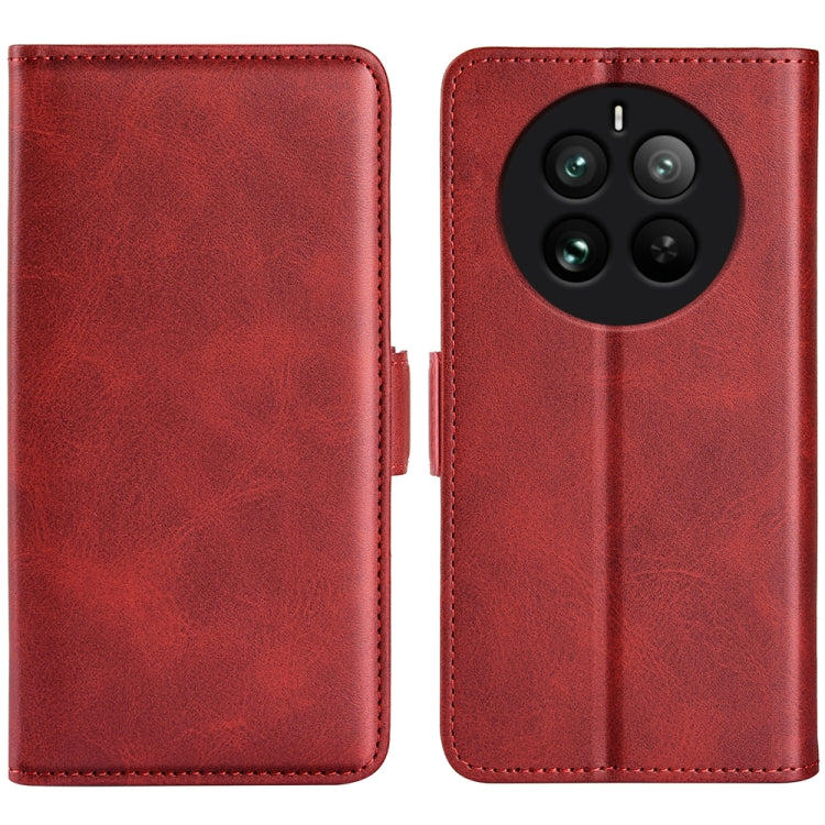 Dual-side Magnetic Buckle Horizontal Flip Leather Phone Case, For Realme 14 Pro+, For Realme 14 Pro 5G, For Realme 14X 4G, For Realme C75, For Realme GT 7 Pro 5G, For Realme 13+ 5G, For Realme 13 Pro 5G, For Realme GT 6 5G, For Realme C63��������������...