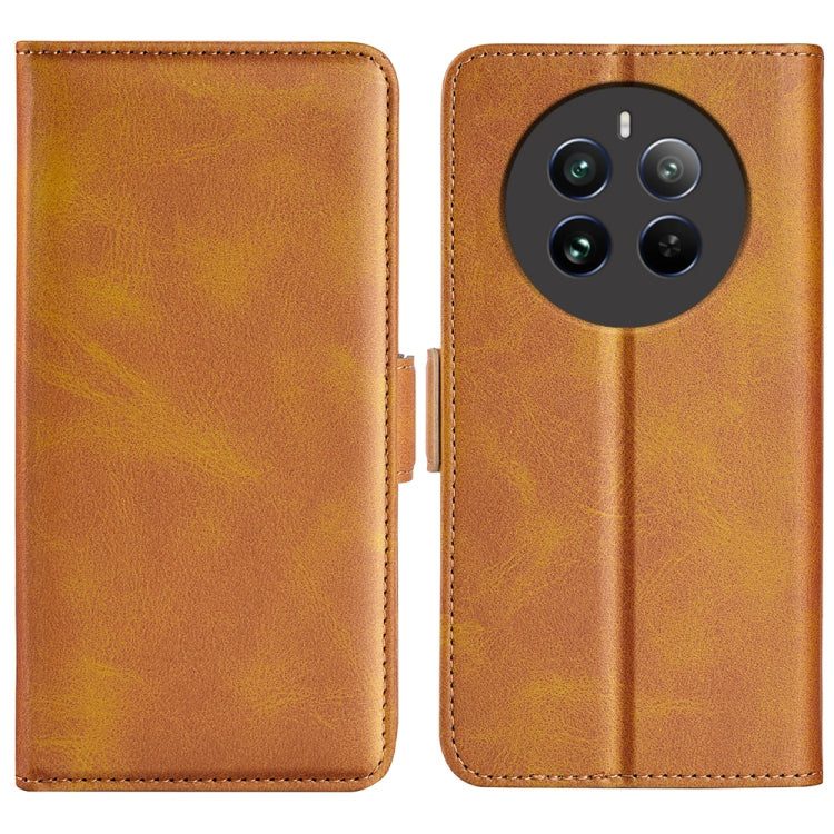 Dual-side Magnetic Buckle Horizontal Flip Leather Phone Case, For Realme 14 Pro+, For Realme 14 Pro 5G, For Realme 14X 4G, For Realme C75, For Realme GT 7 Pro 5G, For Realme 13+ 5G, For Realme 13 Pro 5G, For Realme GT 6 5G, For Realme C63��������������...