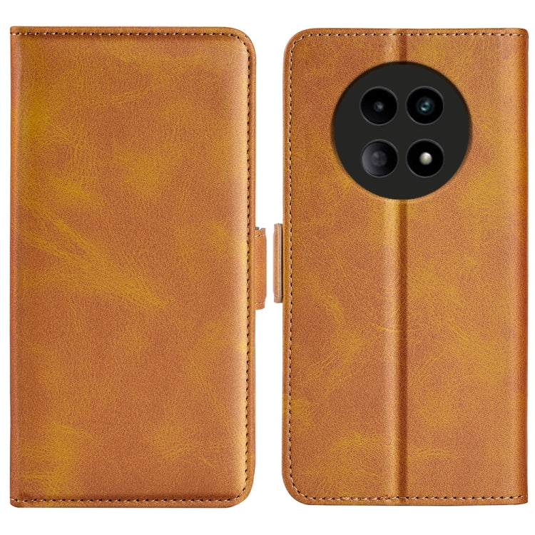 Dual-side Magnetic Buckle Horizontal Flip Leather Phone Case, For Realme 14 Pro+, For Realme 14 Pro 5G, For Realme 14X 4G, For Realme C75, For Realme GT 7 Pro 5G, For Realme 13+ 5G, For Realme 13 Pro 5G, For Realme GT 6 5G, For Realme C63��������������...
