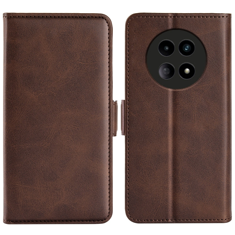 Dual-side Magnetic Buckle Horizontal Flip Leather Phone Case, For Realme 14 Pro+, For Realme 14 Pro 5G, For Realme 14X 4G, For Realme C75, For Realme GT 7 Pro 5G, For Realme 13+ 5G, For Realme 13 Pro 5G, For Realme GT 6 5G, For Realme C63��������������...