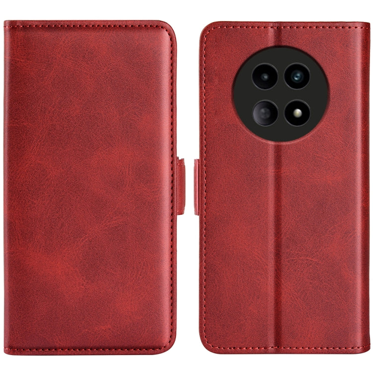 Dual-side Magnetic Buckle Horizontal Flip Leather Phone Case, For Realme 14 Pro+, For Realme 14 Pro 5G, For Realme 14X 4G, For Realme C75, For Realme GT 7 Pro 5G, For Realme 13+ 5G, For Realme 13 Pro 5G, For Realme GT 6 5G, For Realme C63��������������...