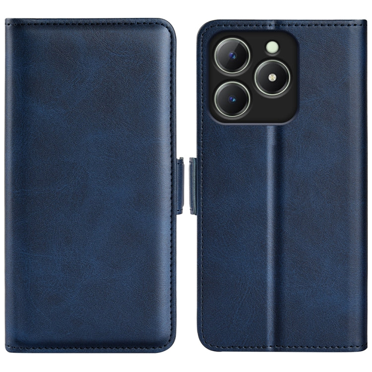 Dual-side Magnetic Buckle Horizontal Flip Leather Phone Case, For Realme 14 Pro+, For Realme 14 Pro 5G, For Realme 14X 4G, For Realme C75, For Realme GT 7 Pro 5G, For Realme 13+ 5G, For Realme 13 Pro 5G, For Realme GT 6 5G, For Realme C63��������������...