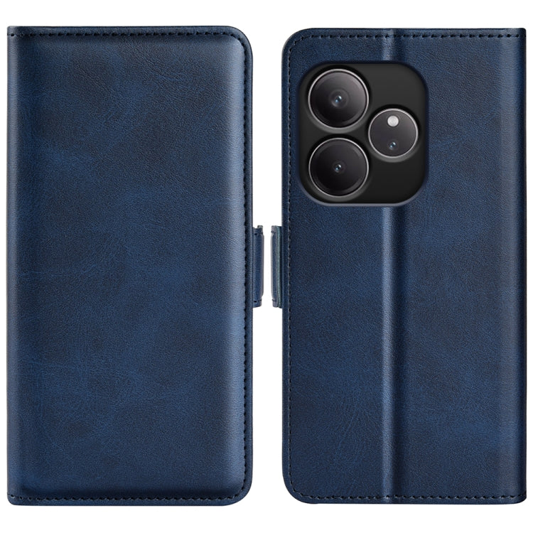 Dual-side Magnetic Buckle Horizontal Flip Leather Phone Case, For Realme 14 Pro+, For Realme 14 Pro 5G, For Realme 14X 4G, For Realme C75, For Realme GT 7 Pro 5G, For Realme 13+ 5G, For Realme 13 Pro 5G, For Realme GT 6 5G, For Realme C63��������������...