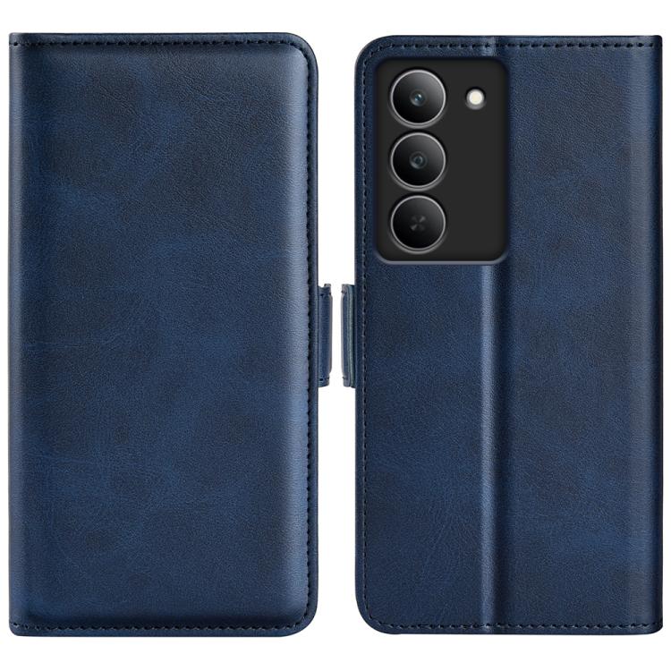 Dual-side Magnetic Buckle Horizontal Flip Leather Phone Case, For Realme 14 Pro+, For Realme 14 Pro 5G, For Realme 14X 4G, For Realme C75, For Realme GT 7 Pro 5G, For Realme 13+ 5G, For Realme 13 Pro 5G, For Realme GT 6 5G, For Realme C63��������������...