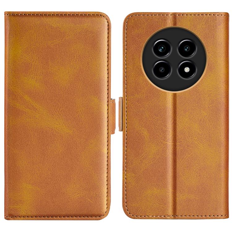Dual-side Magnetic Buckle Horizontal Flip Leather Phone Case, For Realme 14 Pro+, For Realme 14 Pro 5G, For Realme 14X 4G, For Realme C75, For Realme GT 7 Pro 5G, For Realme 13+ 5G, For Realme 13 Pro 5G, For Realme GT 6 5G, For Realme C63��������������...