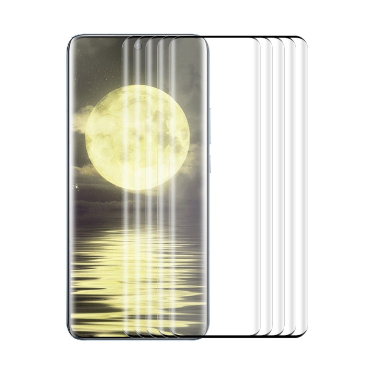 5pcs ENKAY Hat-Prince Hot Bending Full Coverage Side Glue Tempered Glass Film, For Honor 300 Ultra, For Honor X60 Pro / X9c, For Honor Magic7 Pro, For Honor Magic6 Pro, For Honor X50 / X9b / Magic6 Lite, For Honor 100 Pro, For Honor 100, For Honor 90 P...