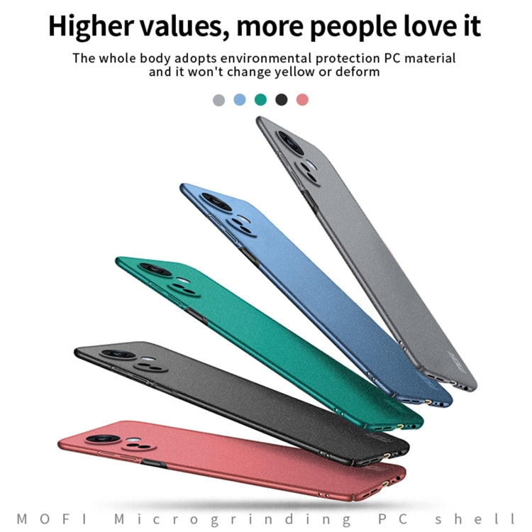 MOFI Fandun Series Frosted PC Ultra-thin All-inclusive Phone Case, For OPPO K11X 5G, For Xiaomi Redmi Note 12 Turbo, For Xiaomi Redmi Note 12 Global