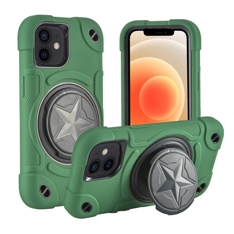 Shield PC Hybrid Silicone Phone Case, For iPhone 14, For iPhone 14 Pro Max, For iPhone 13 Pro Max, For iPhone 13, For iPhone 12, For iPhone 12 Pro Max, For iPhone 12 Pro