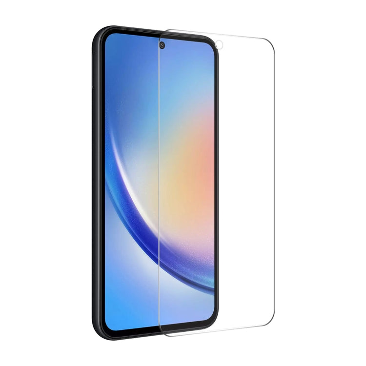 ENKAY 0.26mm 9H 2.5D High Aluminum-silicon Tempered Glass Film, For Samsung Galaxy A25 5G, For Samsung Galaxy A35, For Samsung Galaxy A55, For Samsung Galaxy M04, For Samsung Galaxy S23 FE 5G, For Samsung Galaxy M54 / F54, For Samsung Galaxy A15 4G / 5G
