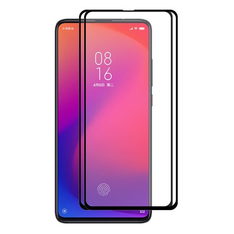 For Xiaomi Poco F5 Pro / Redmi K60 / K60 Pro 2pcs ENKAY Hat-Prince Full Glue 0.26mm 9H 2.5D Tempered Glass Full Film, For Redmi K20 / K20 Pro(2pcs)