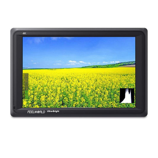 FEELWORLD FW279 7 Inch Ultra Bright 2200nit on Camera Field DSLR Monitor Full HD 1920x1200 4K HDMI Input Output High Brightness for DSLR Stabilizer