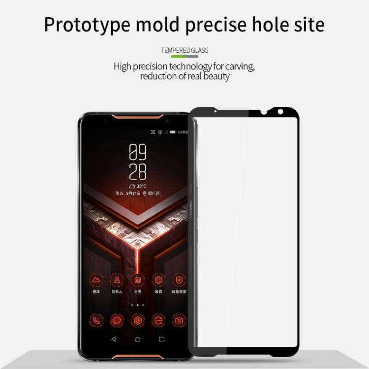 PINWUYO 9H 2.5D Full Screen Tempered Glass Film for, For ASUS Rog Phone 2, For Vivo Z5