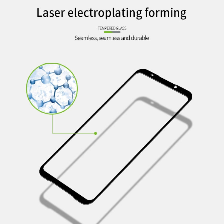 PINWUYO 9H 2.5D Full Screen Tempered Glass Film for  Xiaomi Black shark2 Pro（Black）, For Xiaomi Black Shark 2 Pro