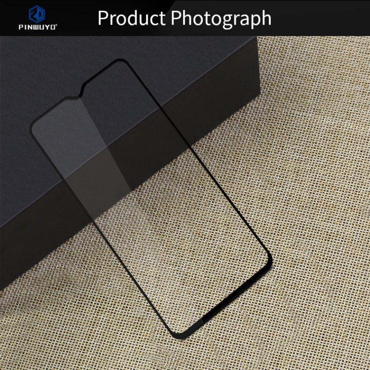 PINWUYO 9H 2.5D Full Screen Tempered Glass Film, For Xiaomi RedMi Note8, For OPPO Reno2, For Motorola Moto E6 Plus, For Xiaomi 9 Lite, For Motorola Moto P40 Power, For Motorola Moto One Zoom, For Realme5, For Realme5 Pro / RealmeQ