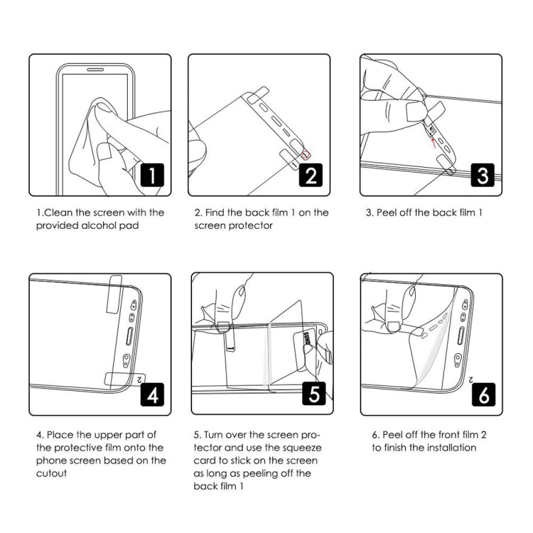 ENKAY Hat-Prince 0.1mm 3D Full Screen Protector Explosion-proof Hydrogel Film
