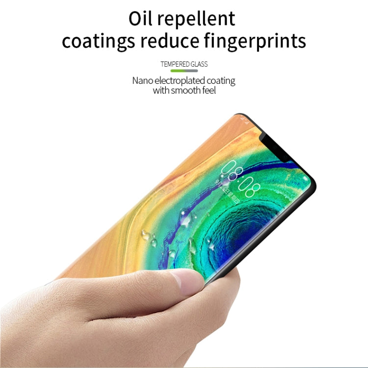 PINWUYO 9H 3D Hot Bending Tempered Glass Film, For Huawei Mate 30 Pro, For vivo Nex3