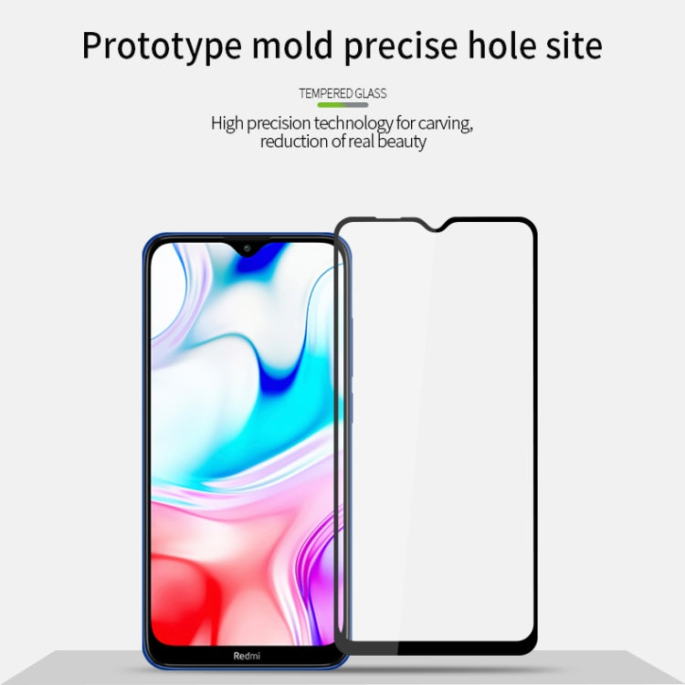 PINWUYO 9H 2.5D Full Screen Tempered Glass Film, For Xiaomi RedMi 8, For OPPO Reno ACE