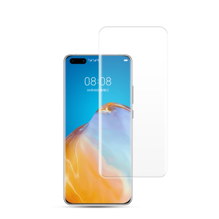 For P40 Pro mocolo 9H 3D Full Screen UV Screen Film, For Huawei P40 Pro