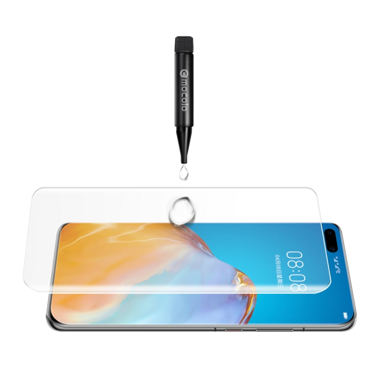 For P40 Pro mocolo 9H 3D Full Screen UV Screen Film, For Huawei P40 Pro