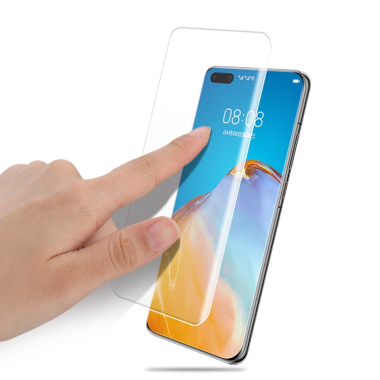 For P40 Pro mocolo 9H 3D Full Screen UV Screen Film, For Huawei P40 Pro