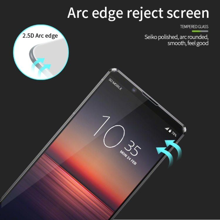 PINWUYO 9H 2.5D Full Screen Tempered Glass Film, For Sony Xperia 1 II, For OPPO A92s, For OPPO Ace2