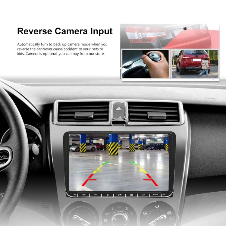A3041 For Volkswagen 2+64G 9-inch Central Control Large Screen With Carplay Car Android10.0 Navigator Player, Style:Standard