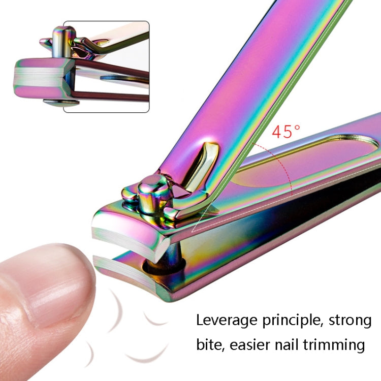 3 in 1 Black Color Titanium Nail Shear Set Exfoliating Manicure Tool, Black (Iron Box)