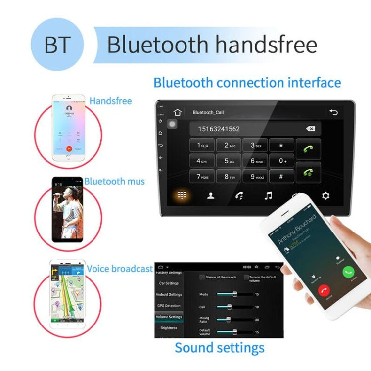 Universal Machine Android Smart Navigation Car Navigation DVD Reversing Video Integrated Machine, 9inch 1+16G Standard, 9inch 2+16G Standard, 9inch 2+32G Standard, 10inch 1+16G Standard, 10inch 2+16G Standard, 10inch 2+32G Standard���������������������...
