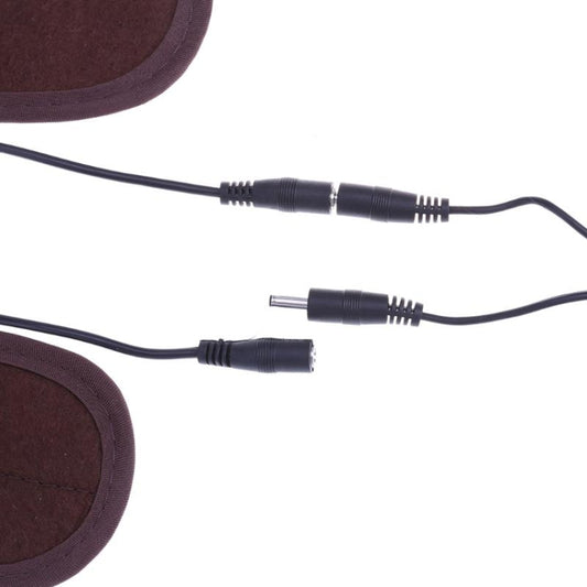 2 Pairs USB Shoe Dryer Electric Insoles Shoe Winter Keep Warm Heated Insole for Shoes Boot