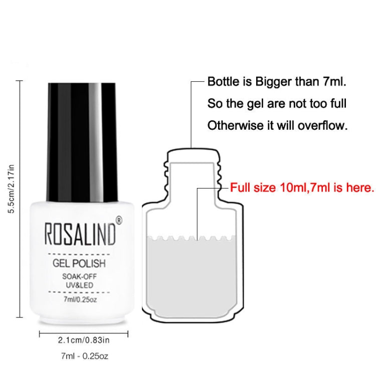 ROSALIND Gel Polish Set UV Semi Permanent Primer Top Coat Poly Gel Varnish Nail Art Manicure Gel, Capacity: 7ml, 2pcs 40, 02, 03, 10, 2452, 2455, 2456, 2458, 2459, 2460, 2501, 2506, 2519, 2551, 2552, 2554, 2555, 2556, 2557, 2558, 2559, 2560, 2561, 2562
