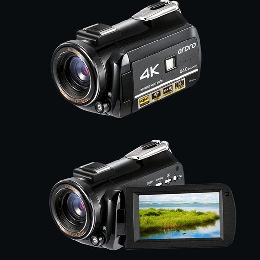 ORDRO AC3 3.1 inch IPS Screen 4K Full HD 13MP Night Vision WiFi Live Camcorder DV Digital Camera