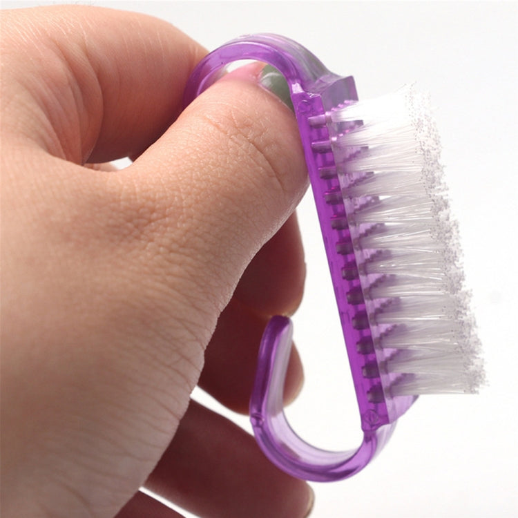 10 PCS Cleaning Brush Tools Nail Art Care Manicure Pedicure Remove Dust Small Angle Clean Brushes